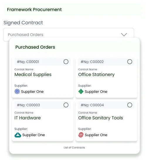 Framework Procurement